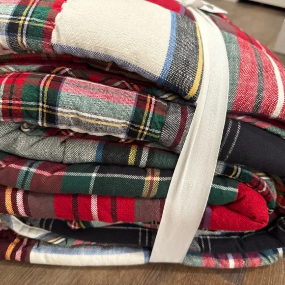 NWT Pottery Barn King/Cal King Stewart Plaid Quilt - Picture 4 of 10
